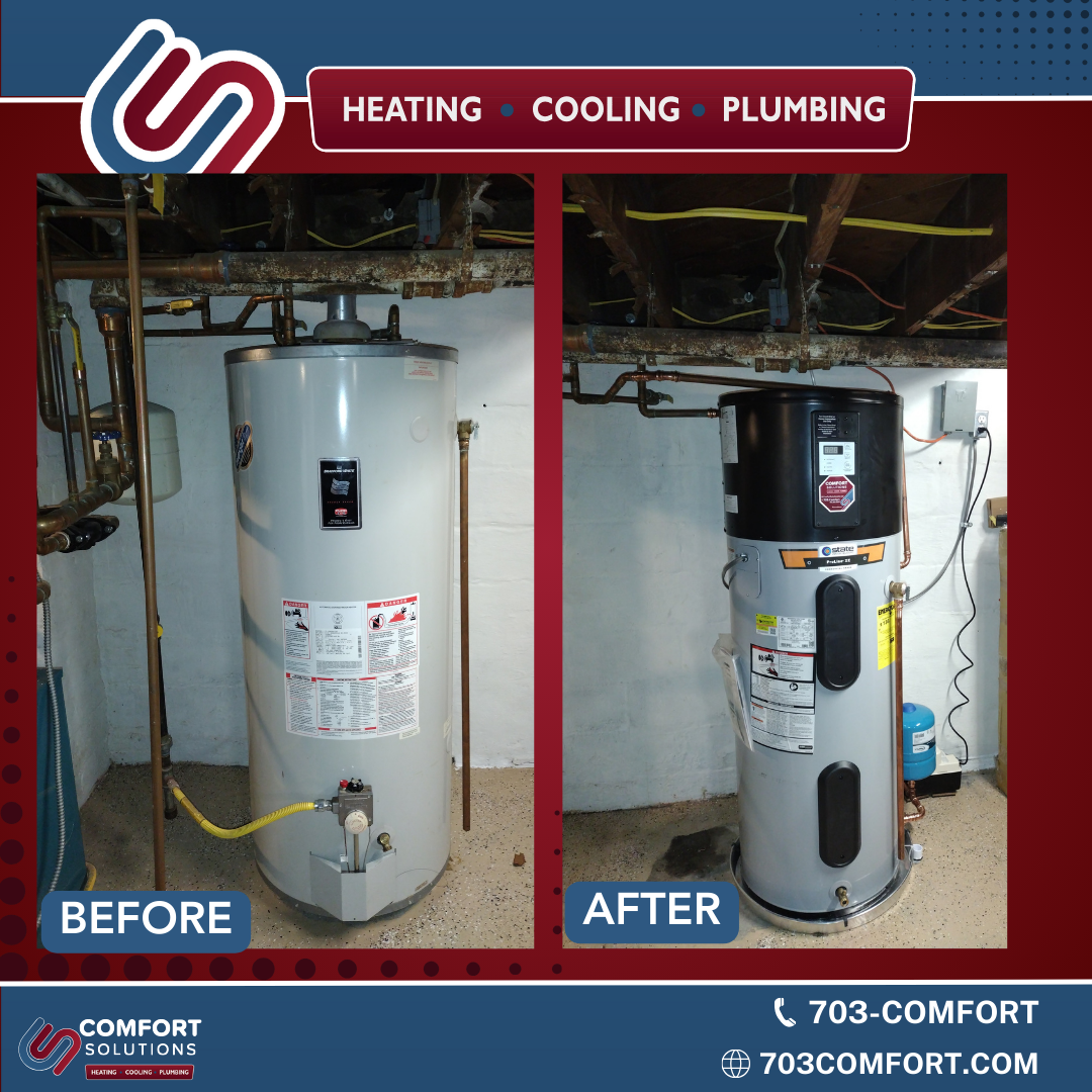 Water Heater Before & After